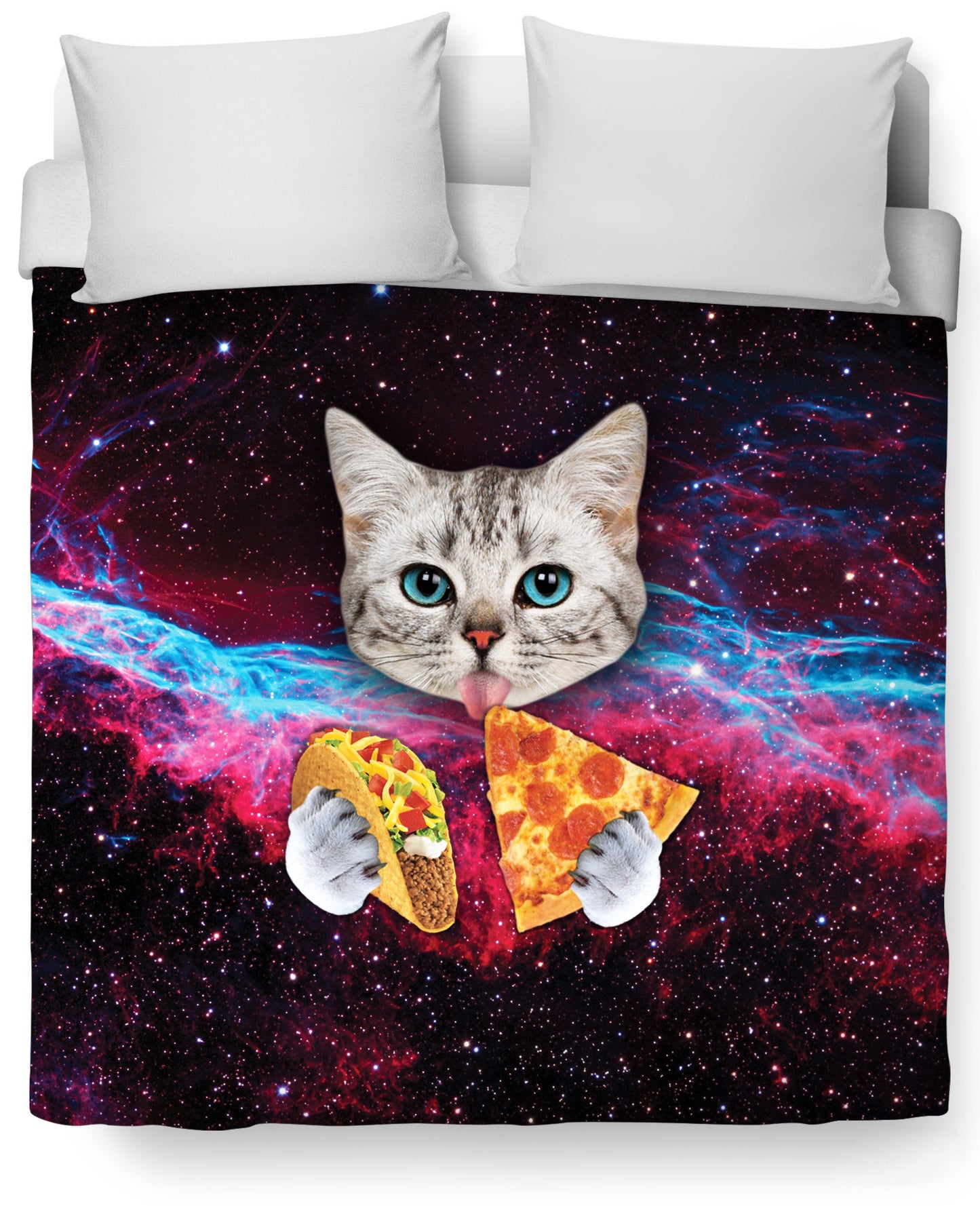 Taco Cat Duvet Cover