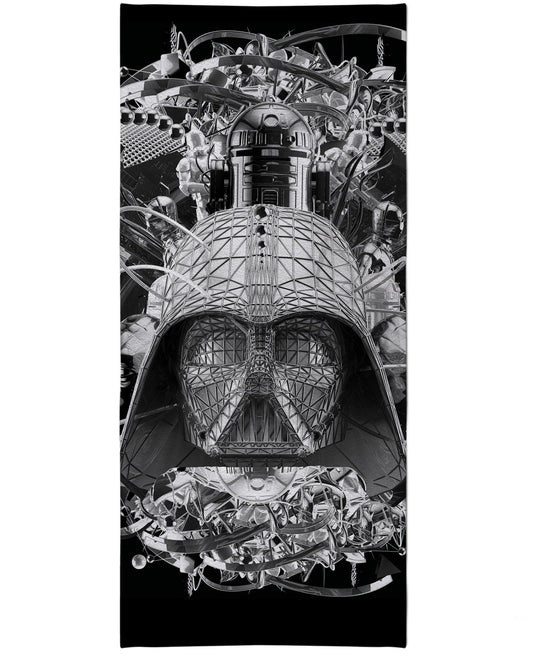 Digital Empire B&W Beach Towel