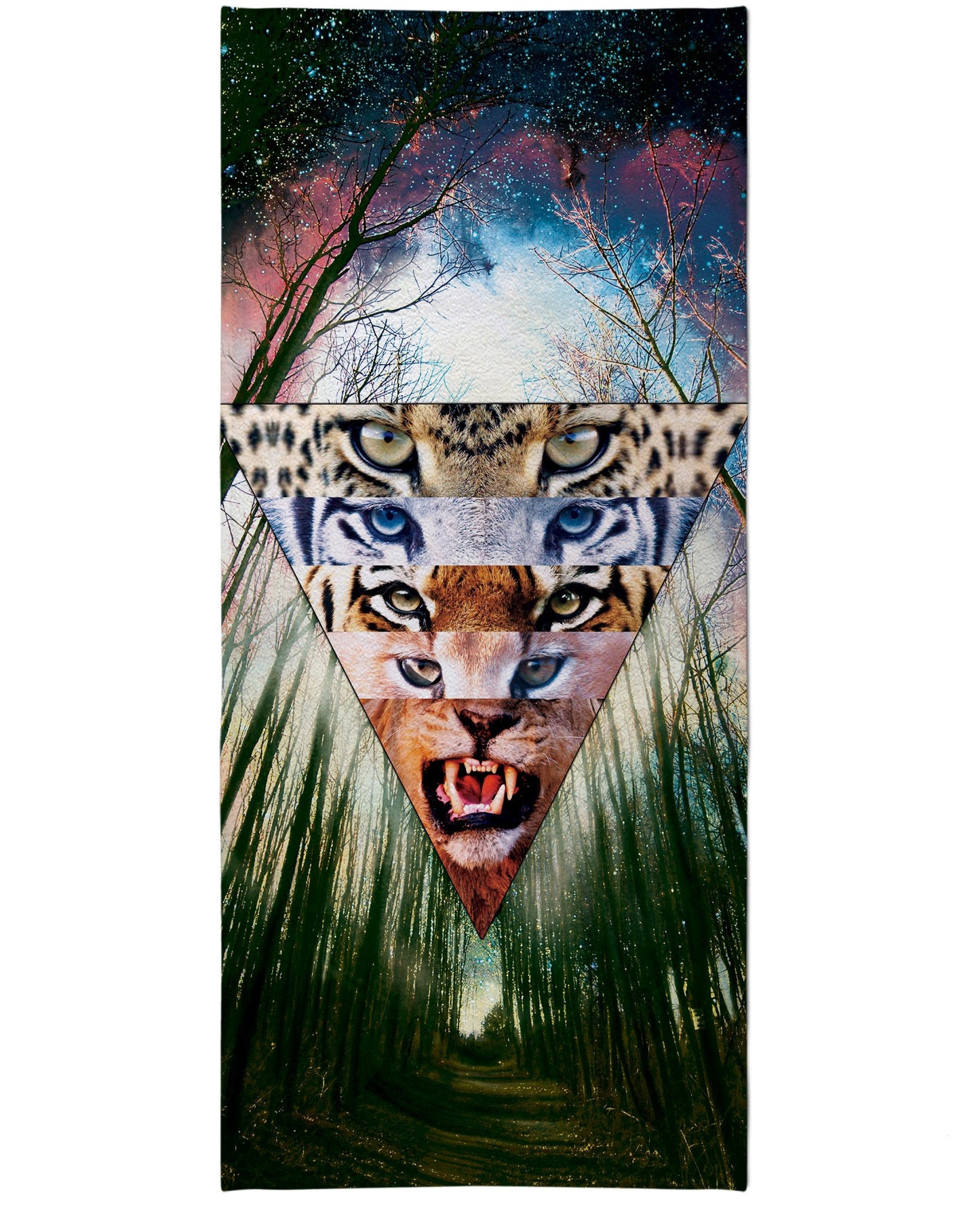 Wild Cats Beach Towel
