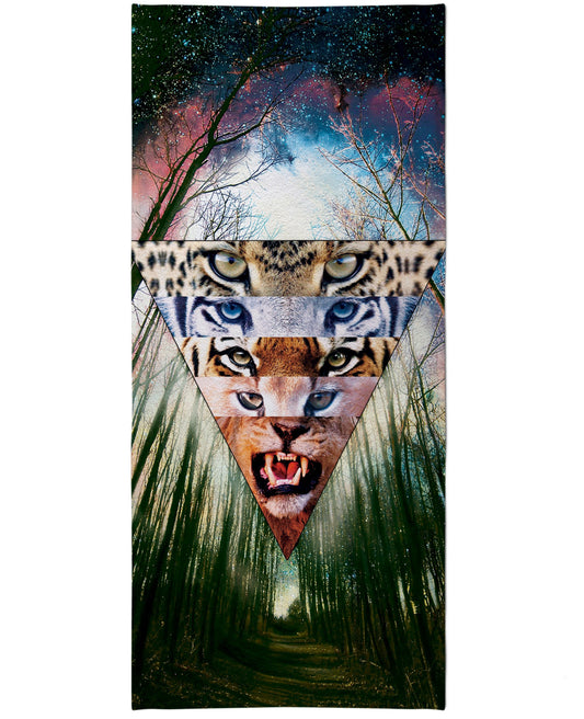 Wild Cats Beach Towel