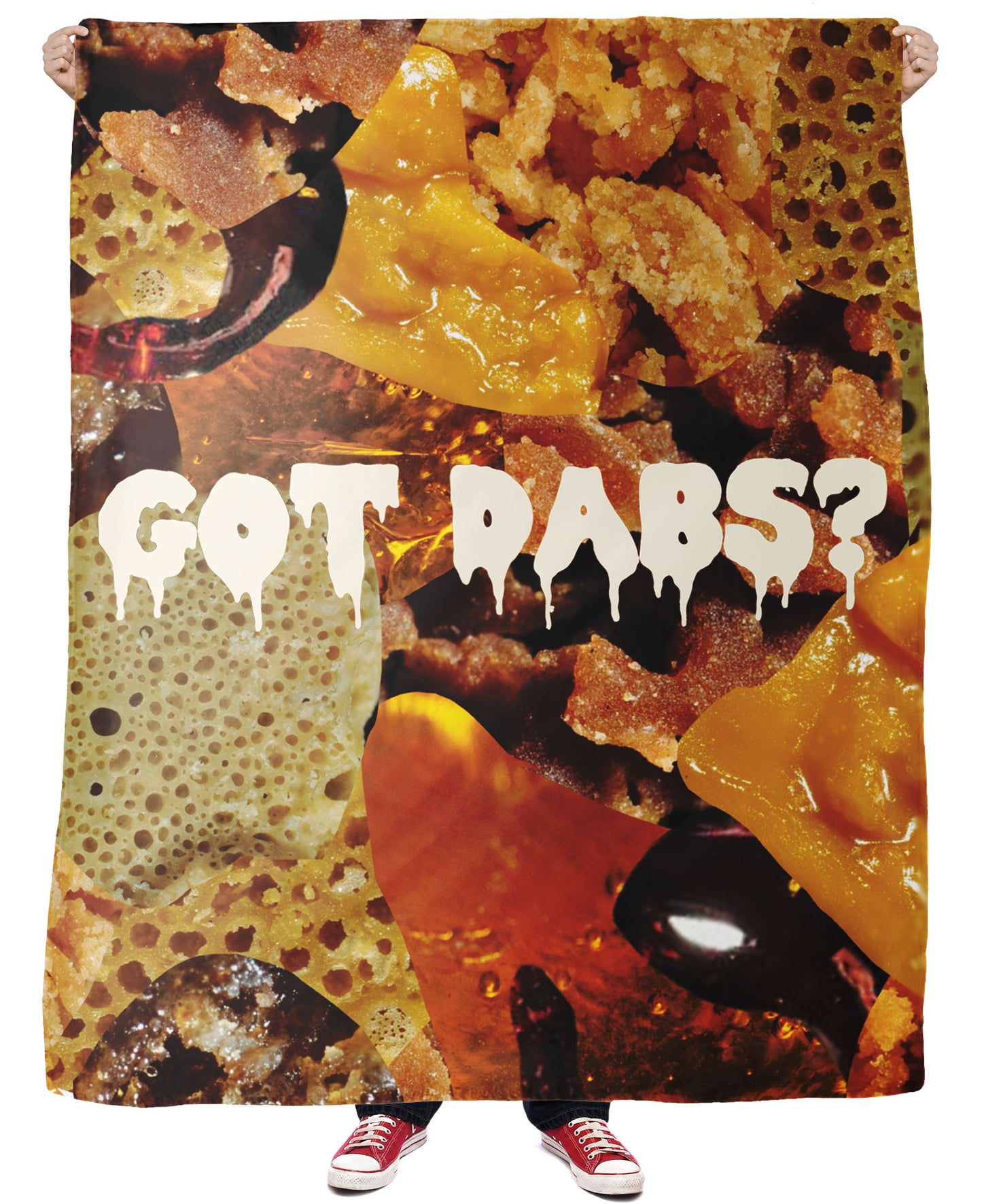 Got Dabs Fleece Blanket