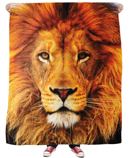 Lion Fleece Blanket