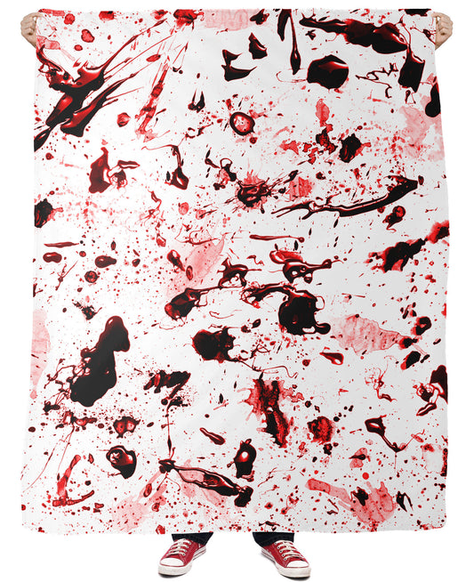 Blood Splatter Fleece Blanket