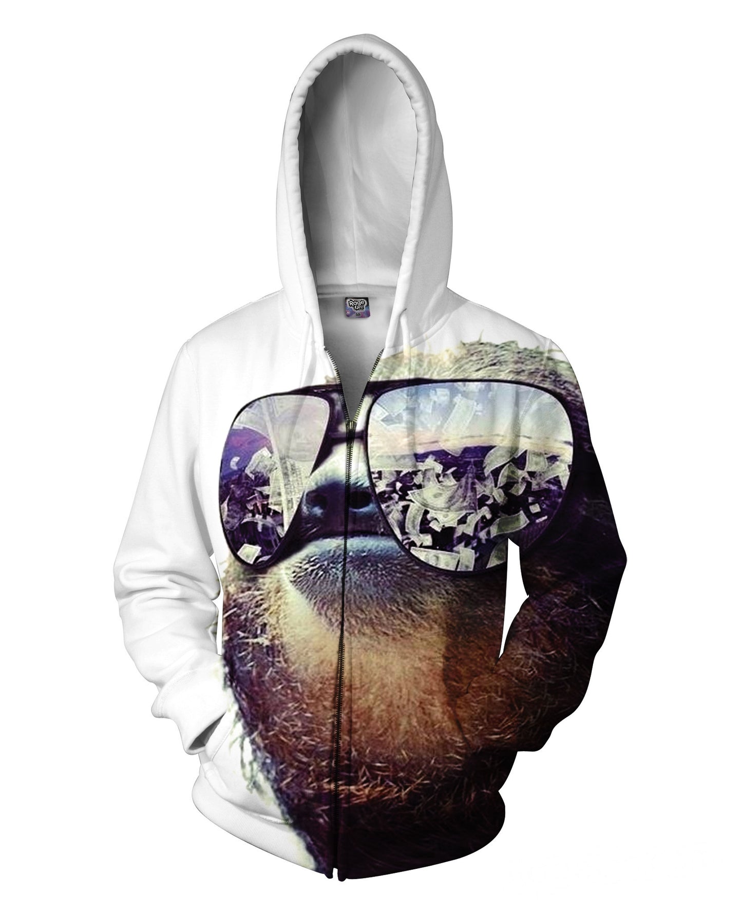 Sloth Swag Zip-Up Hoodie