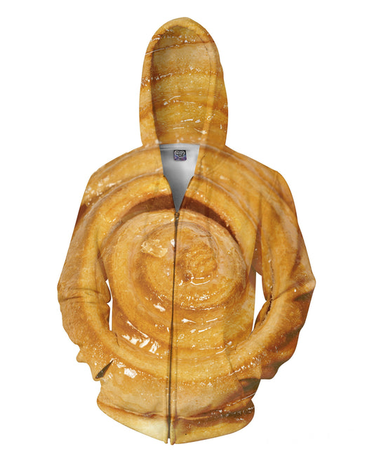 Cinnabon Cinnamon Roll Zip Up-Hoodie 