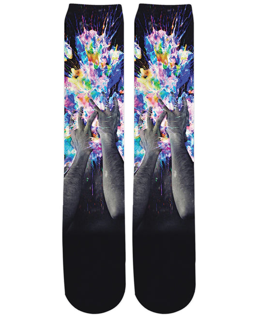 Artistic Bomb Knee-High Socks