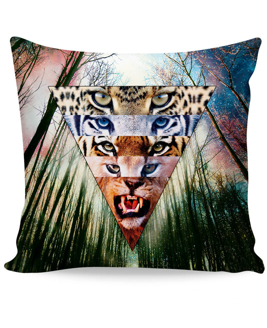 Wild Cats Couch Pillow