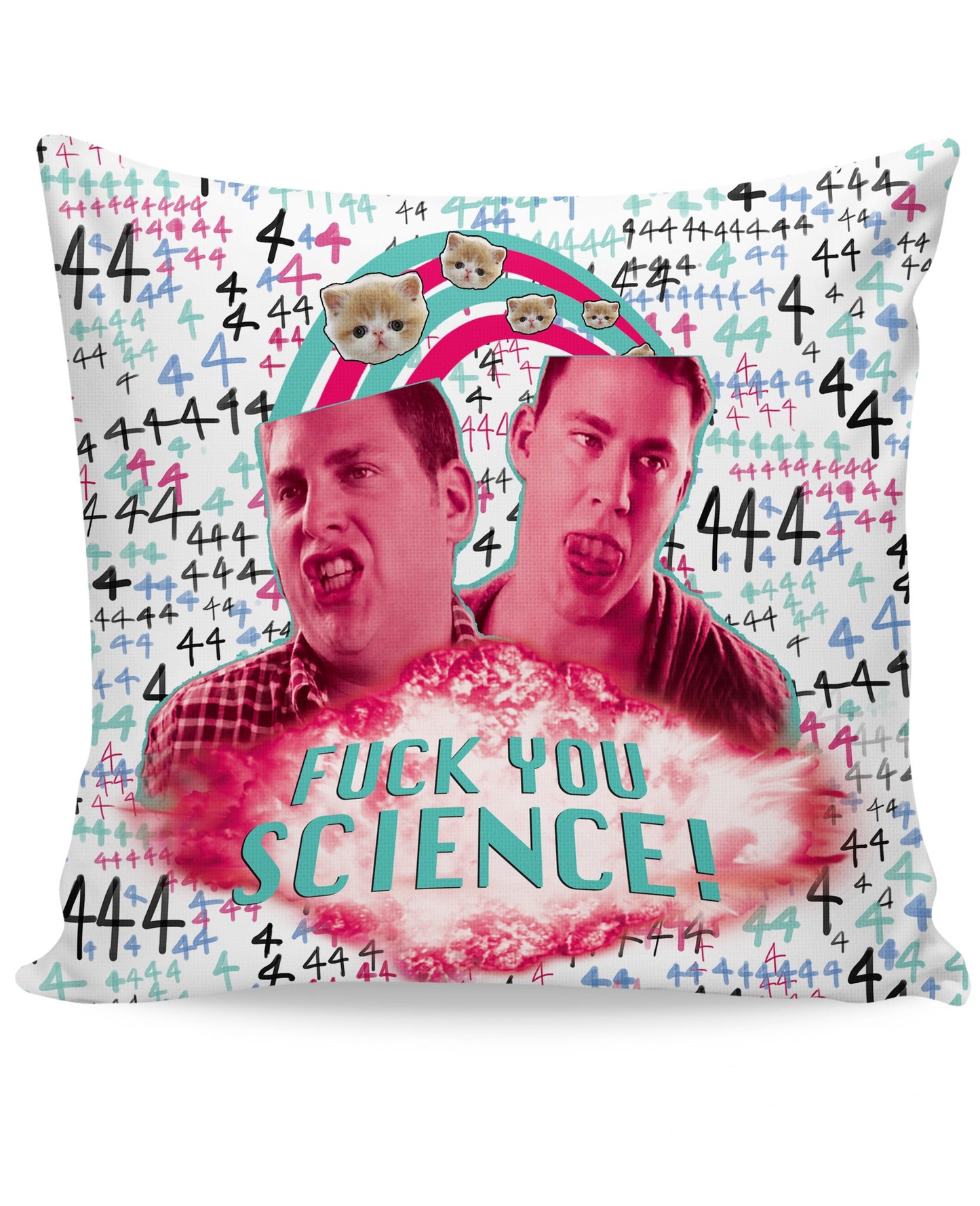 Fuck You Science Couch Pillow