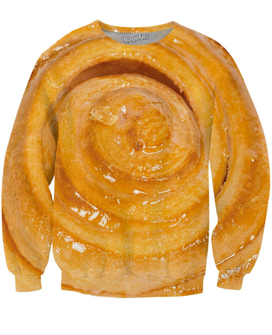 Cinnabon Cinnamon Roll Crewneck Sweatshirt