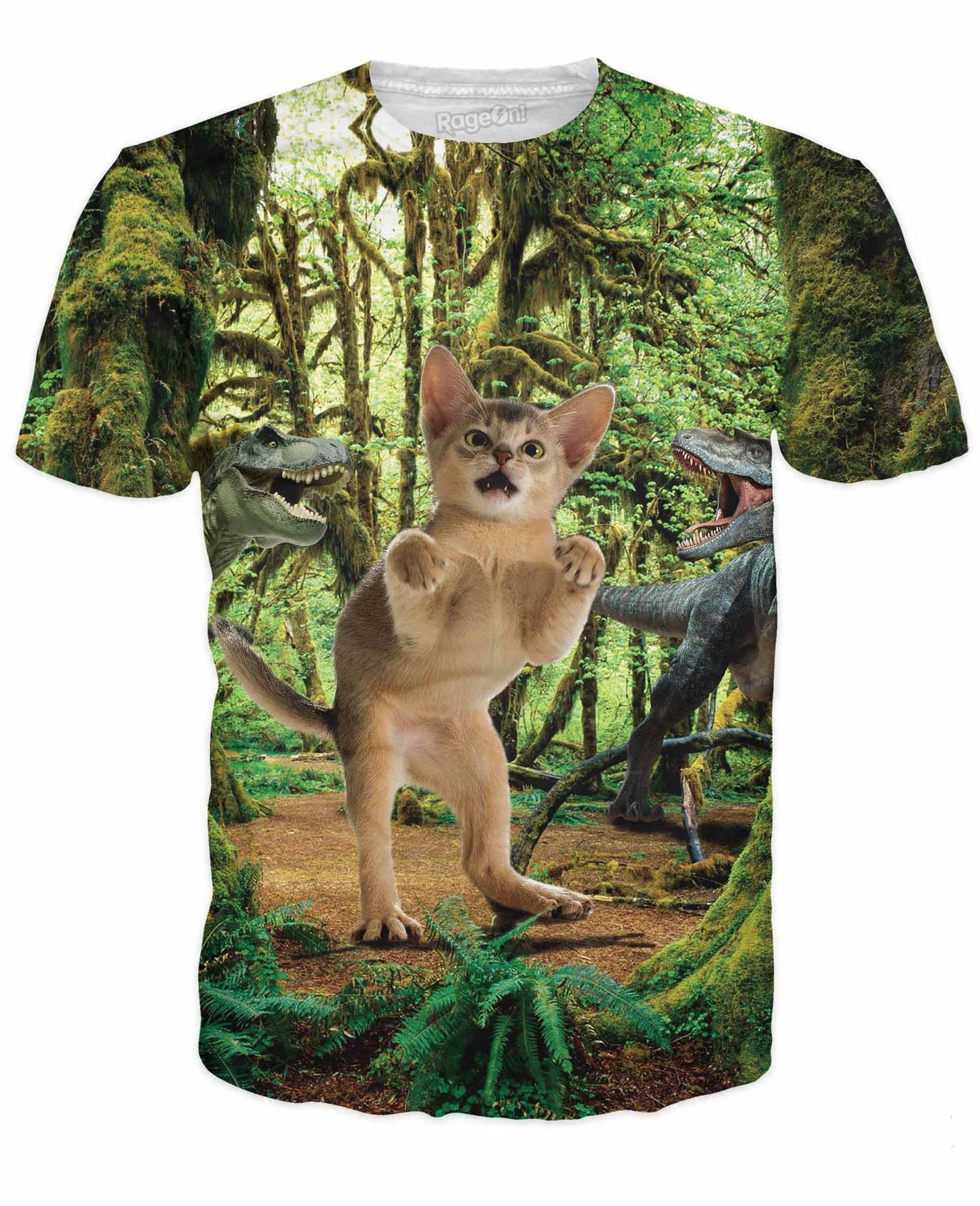 T-Rex Cat T-Shirt