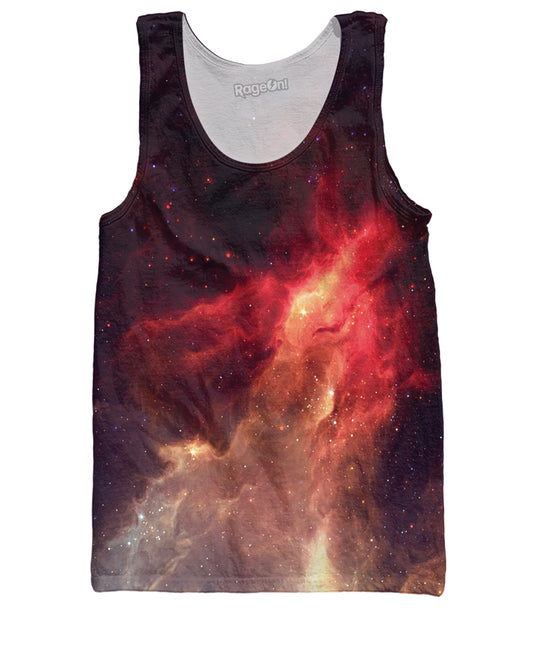 Crimson Nebula Tank Top
