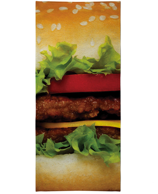Burger Beach Towel