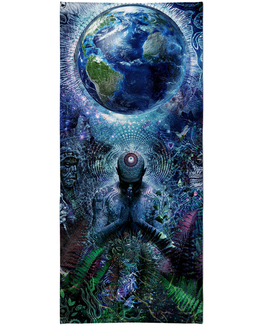 Gratitude for the Earth and Sky Beach Towel