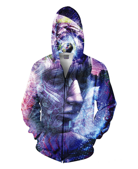 The Beauty of it all Zip-Up Hoodie