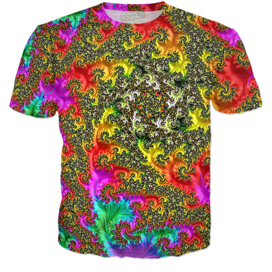 Rainbow Fractal T Shirt T-Shirt