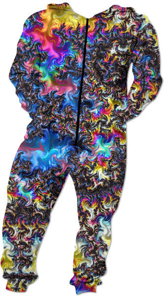 Fractal Acid Onsies Onesie