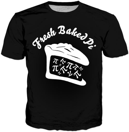 Fresh Baked Pi Classic Black T-Shirt