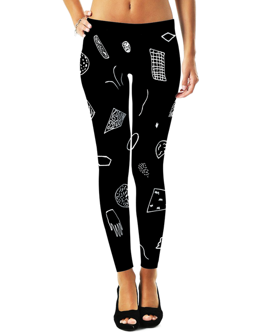 White Lights Leggings