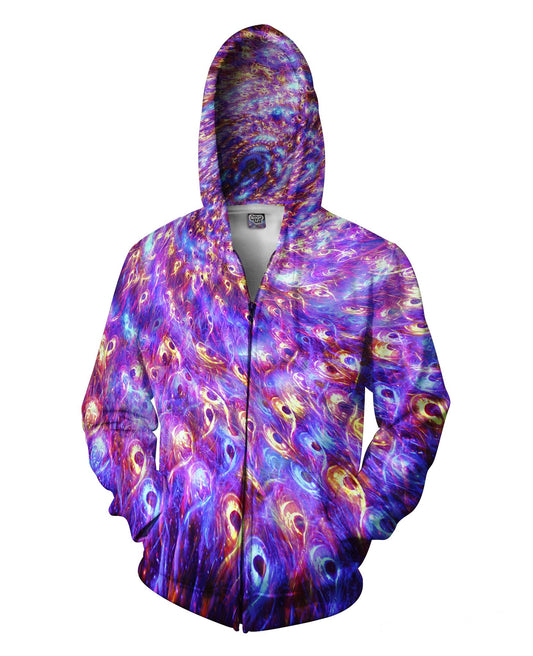 The Catherine Wheel Of Awareness Zip-Up Hoodie