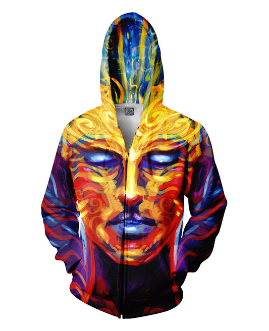 Celebrate Your Mind Zip-Up Hoodie
