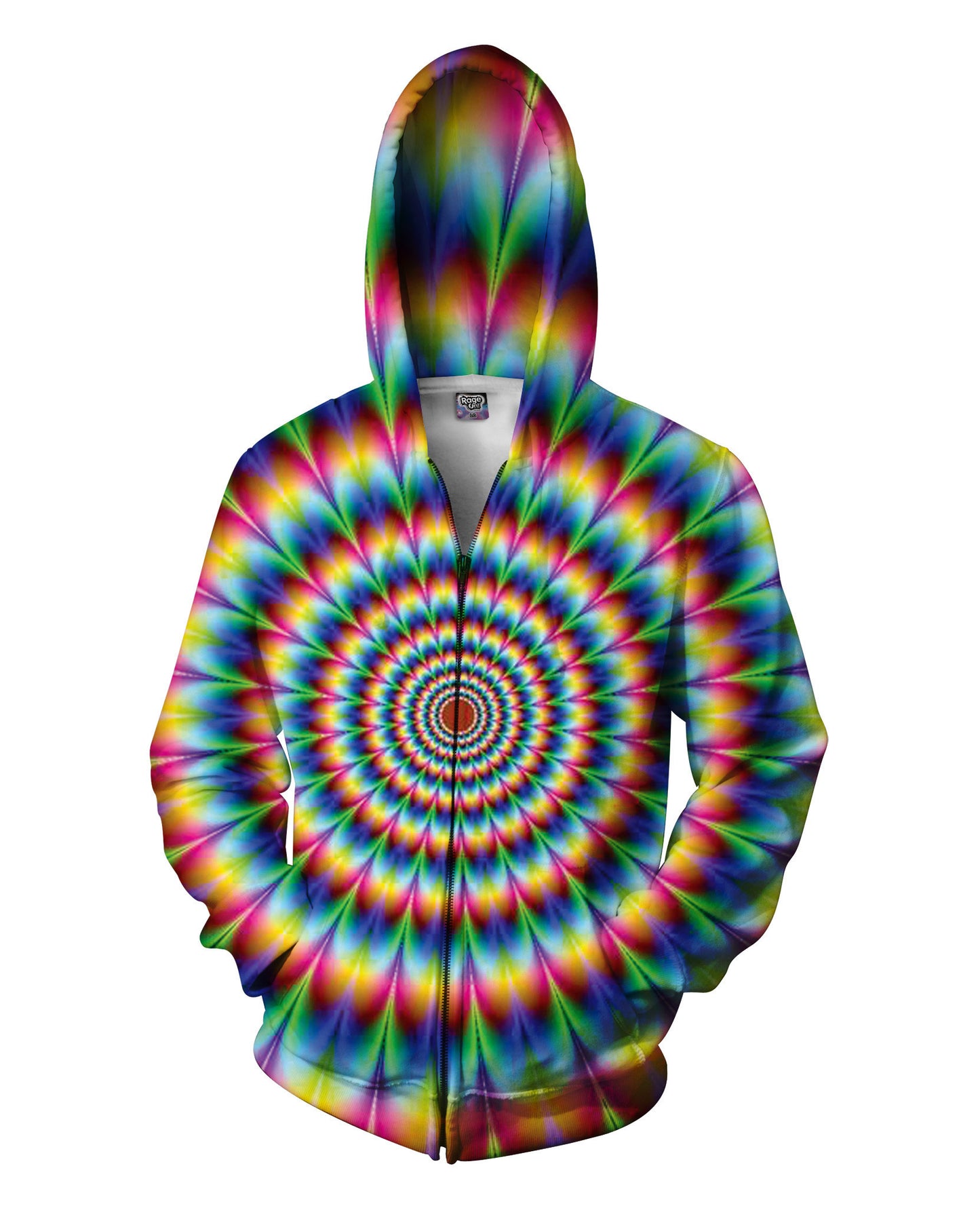 Into the Rainbow Zip-Up Hoodie