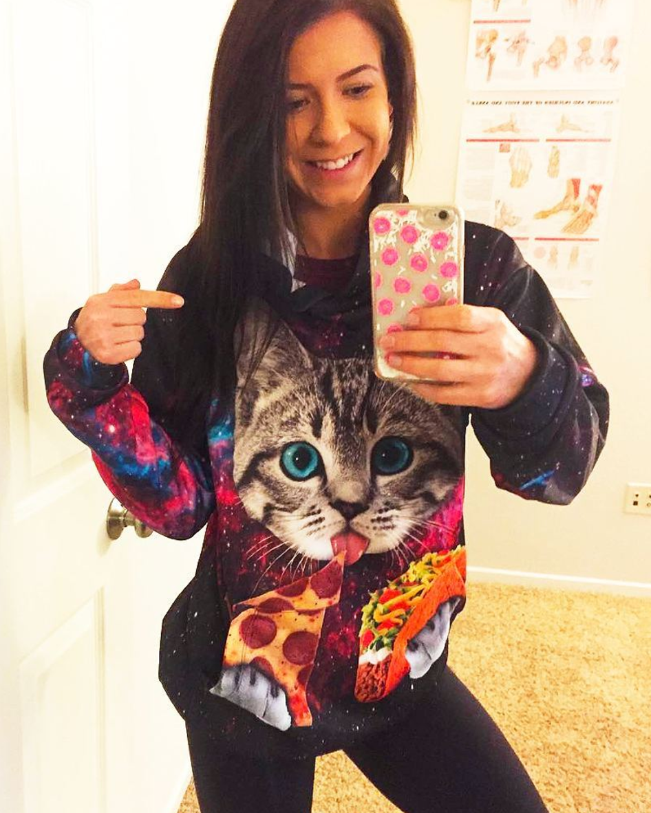 Taco Cat Crewneck Sweatshirt
