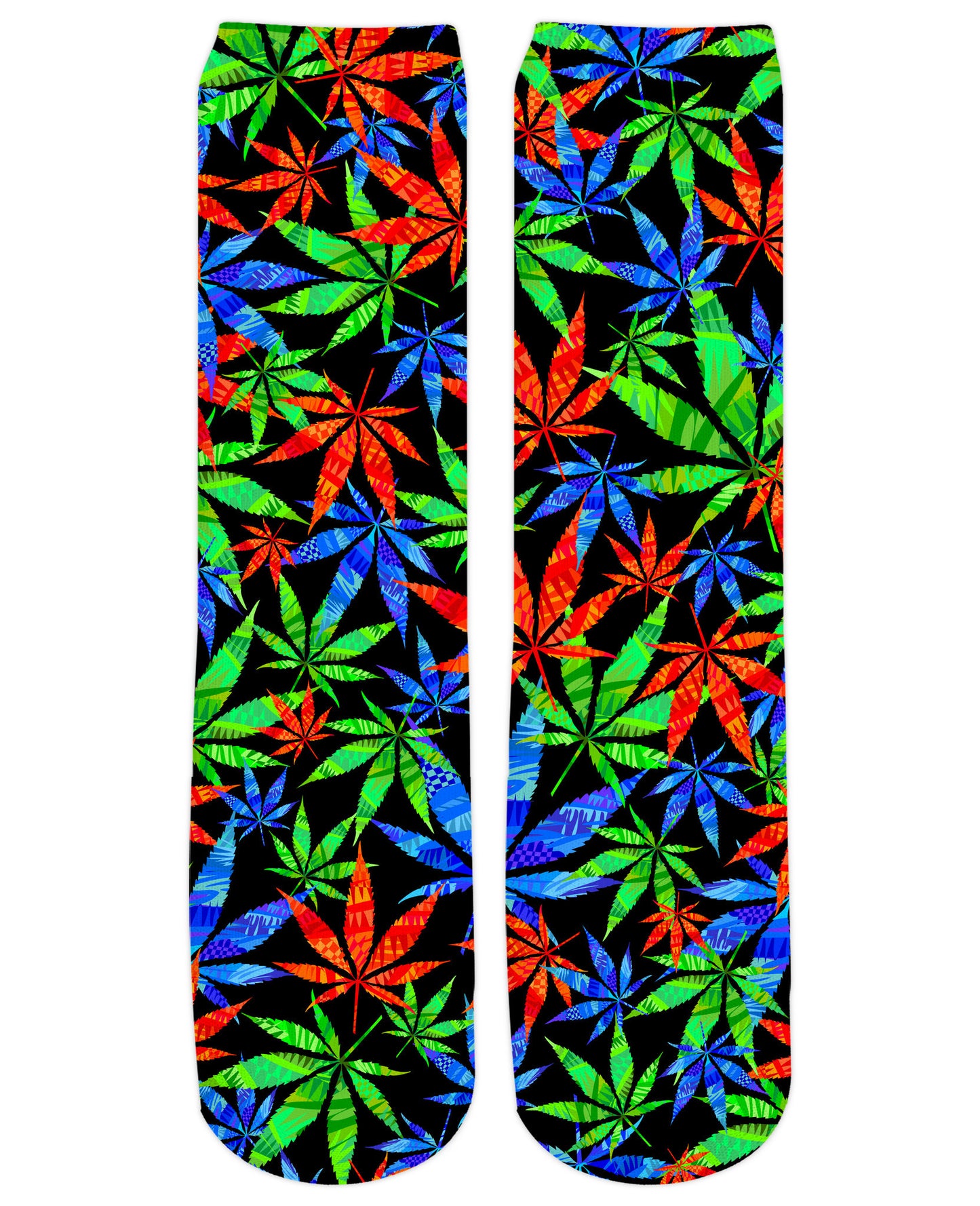 Weeds 3D Crew Socks