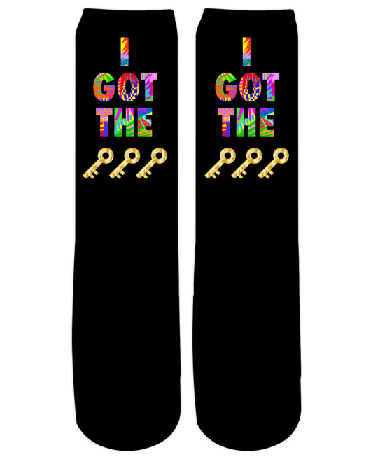 I Got the Keys Crew Socks