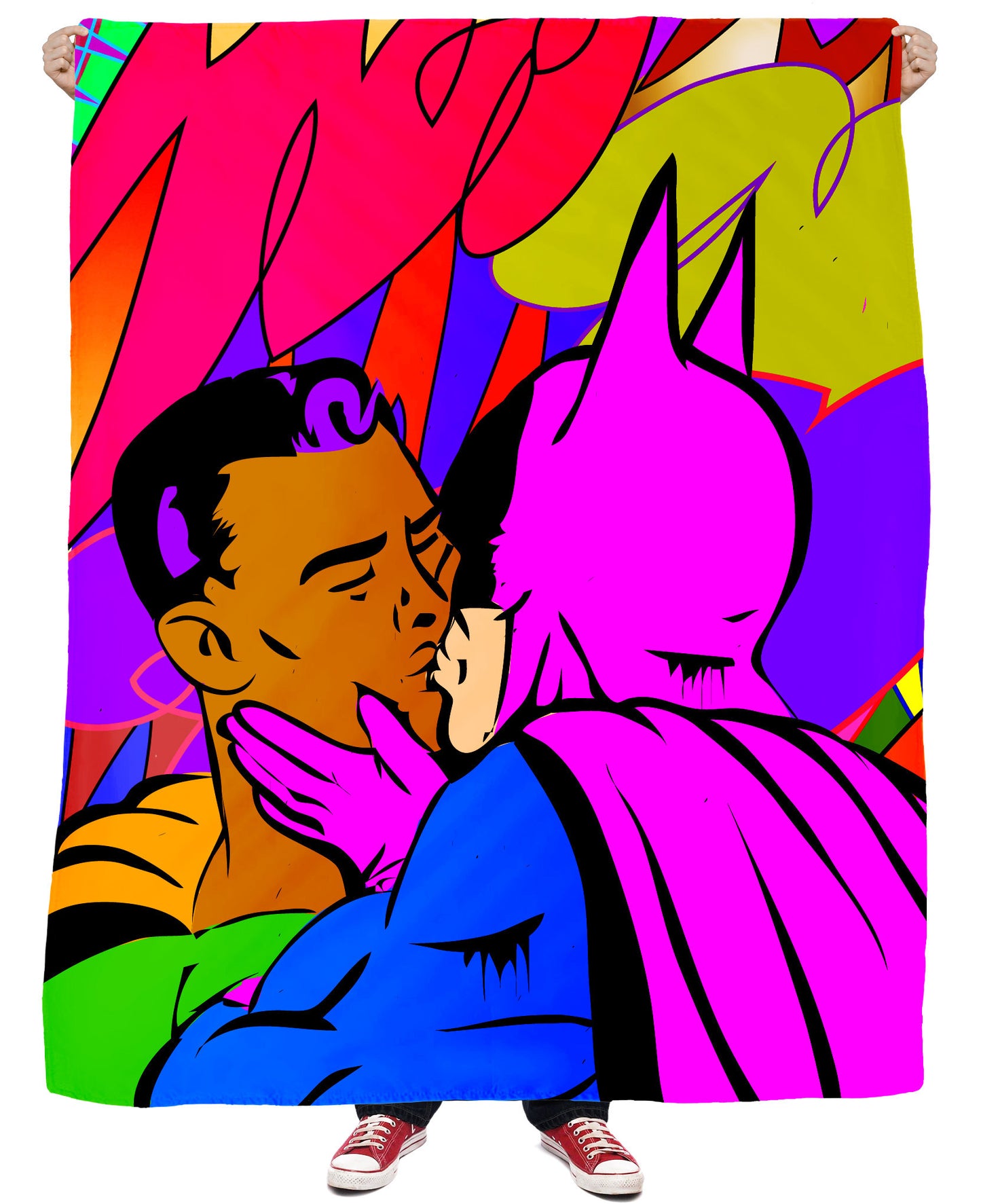Super Gay Fleece Blanket