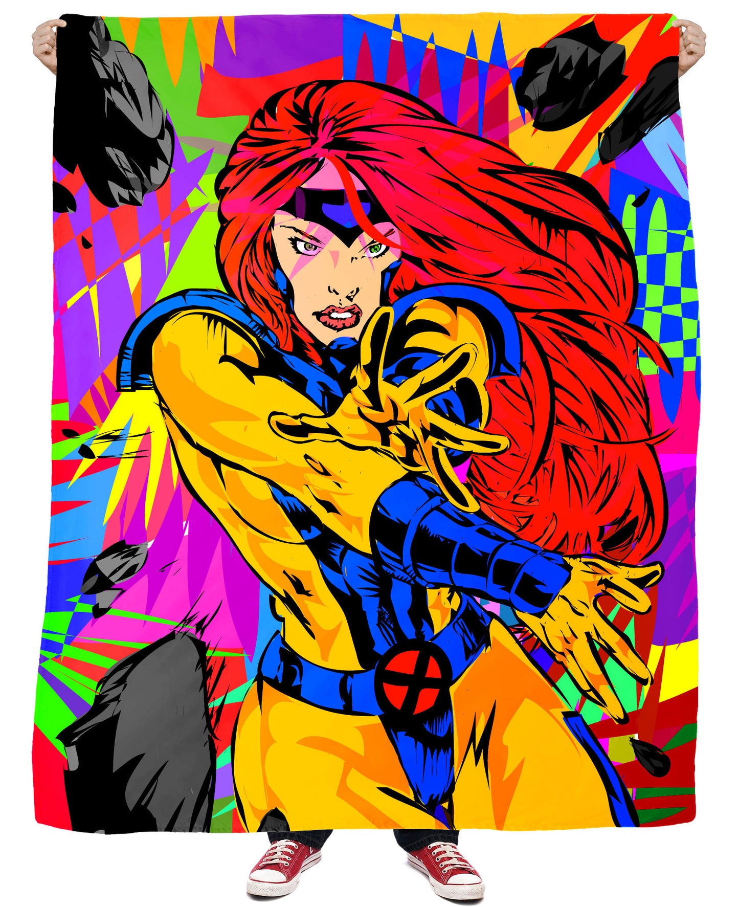 Jean Grey Fleece Blanket