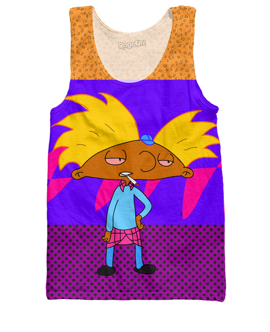 Smokin Hey Arnold Tank Top