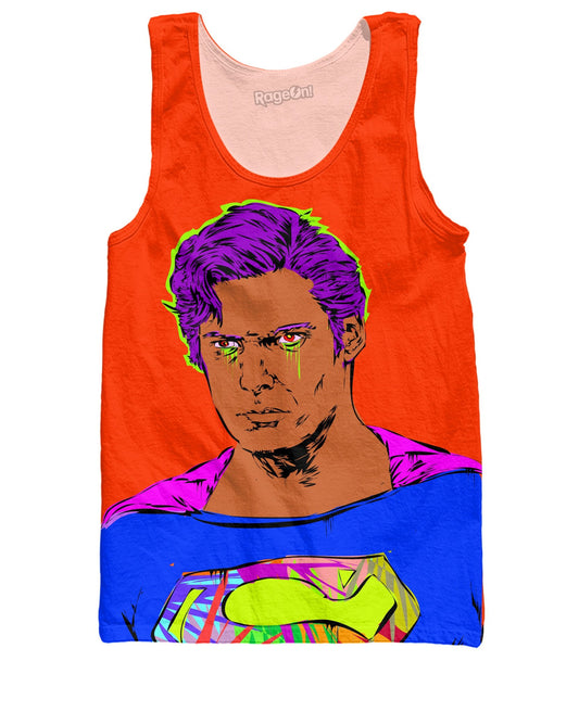 Bleeding Green Tank Top