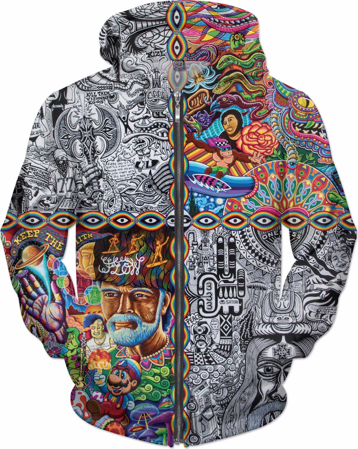 Chaos Culture Jam Zip-Up Hoodie