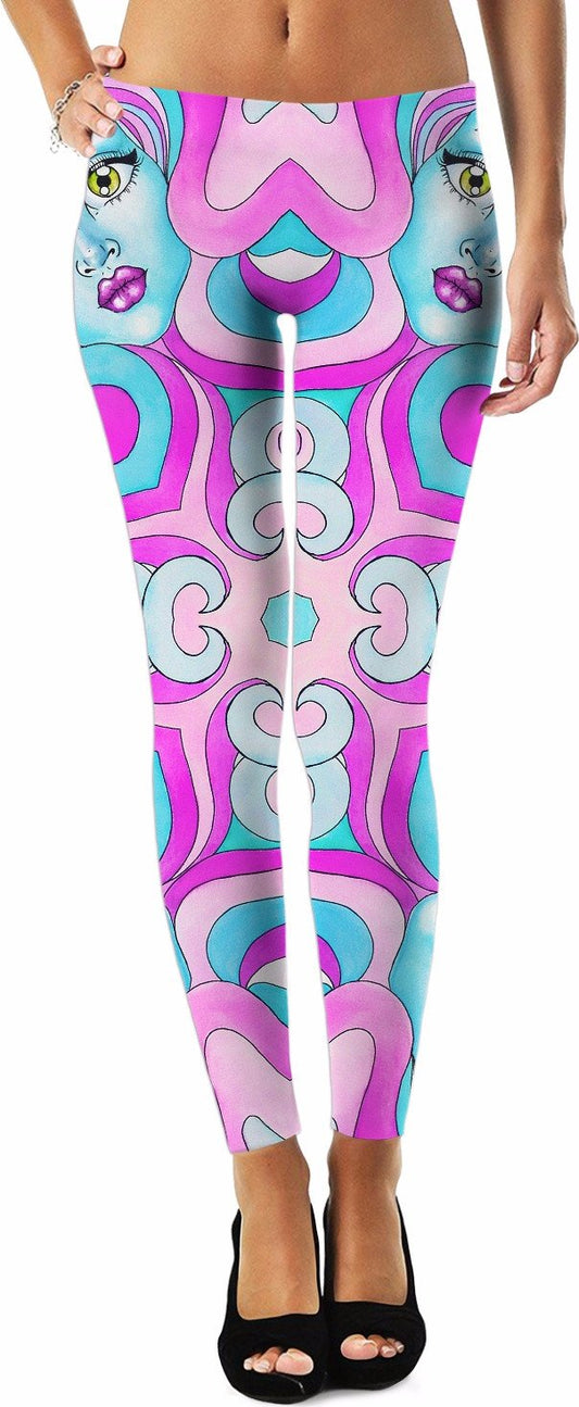 Bubbe Girl Mandala Leggings