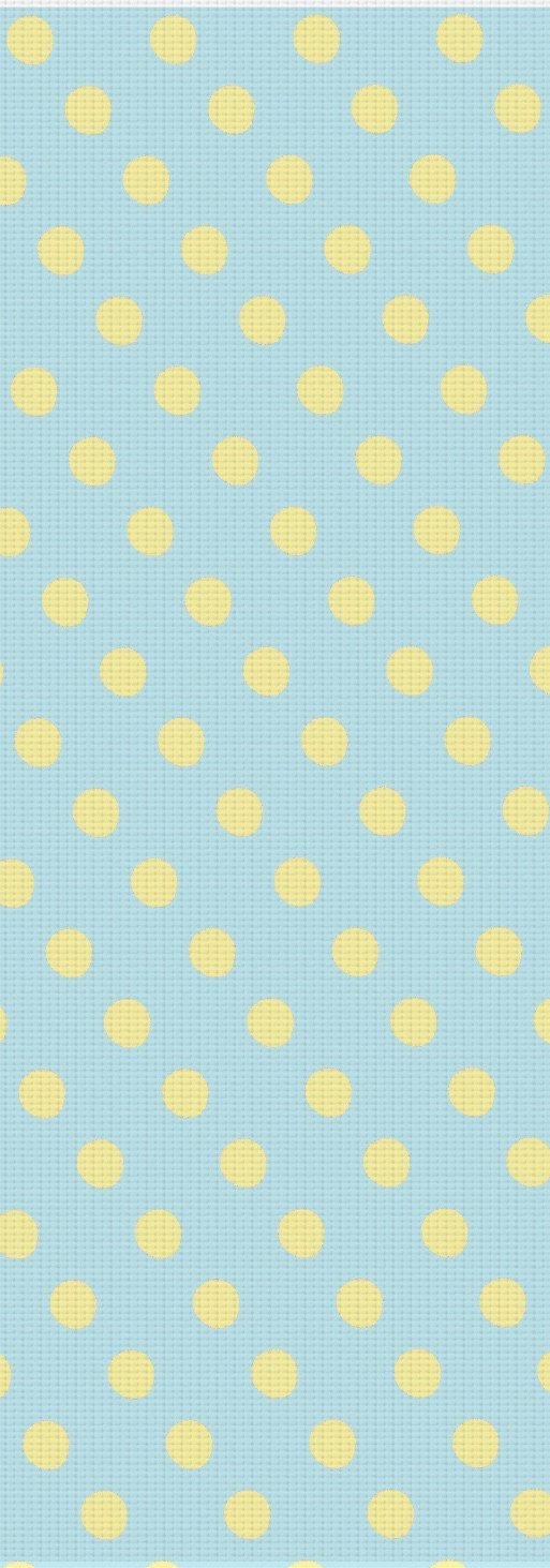 Ruth Fitta Schulz  -  Mint and Yellow Polka Dots -  Baby Pale Colors Yoga Mat
