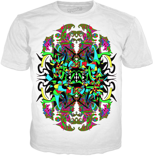 Super Trippy Psychedelic Crest T-Shirt