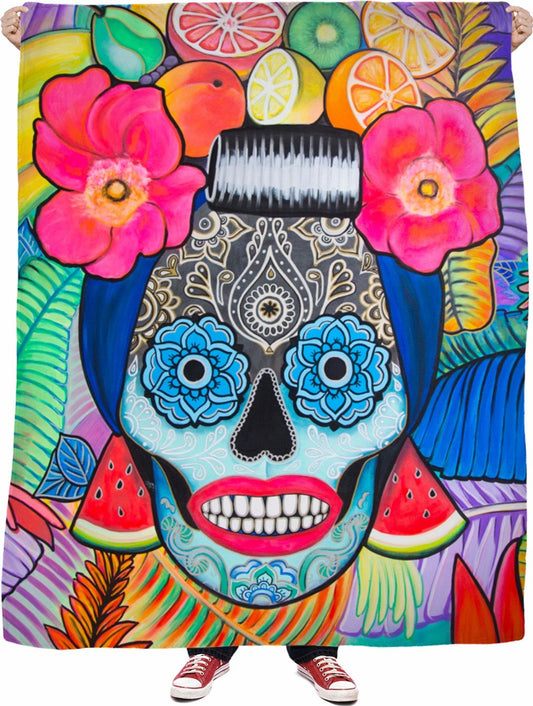 AGA Tropical Mama Fleece Blanket