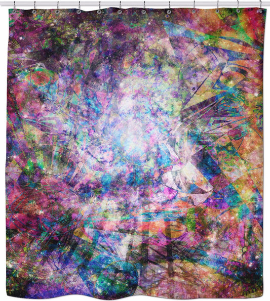 Galaxy Visions and Adventures Shower Curtain