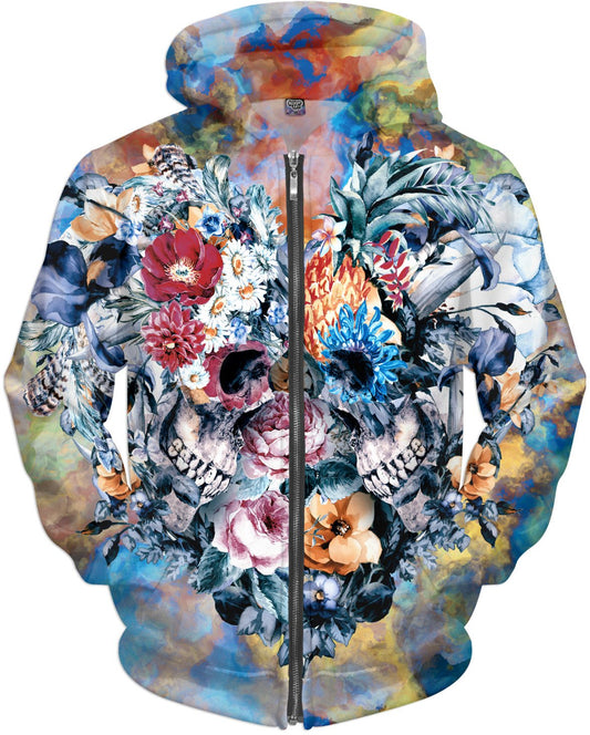 Skull - Heart Hoodie