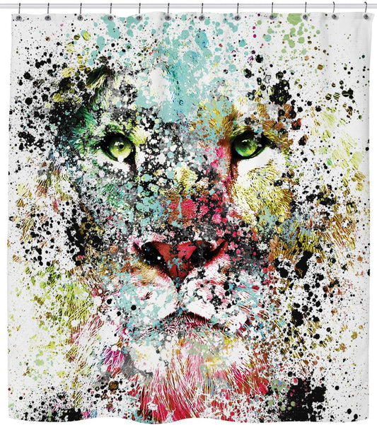 Lion -The King III Shower Curtain