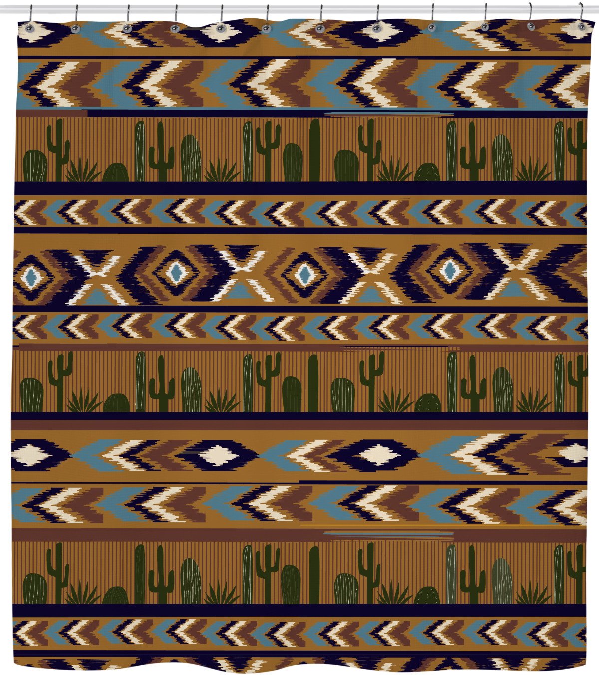 CACTUS DAWN Shower Curtain