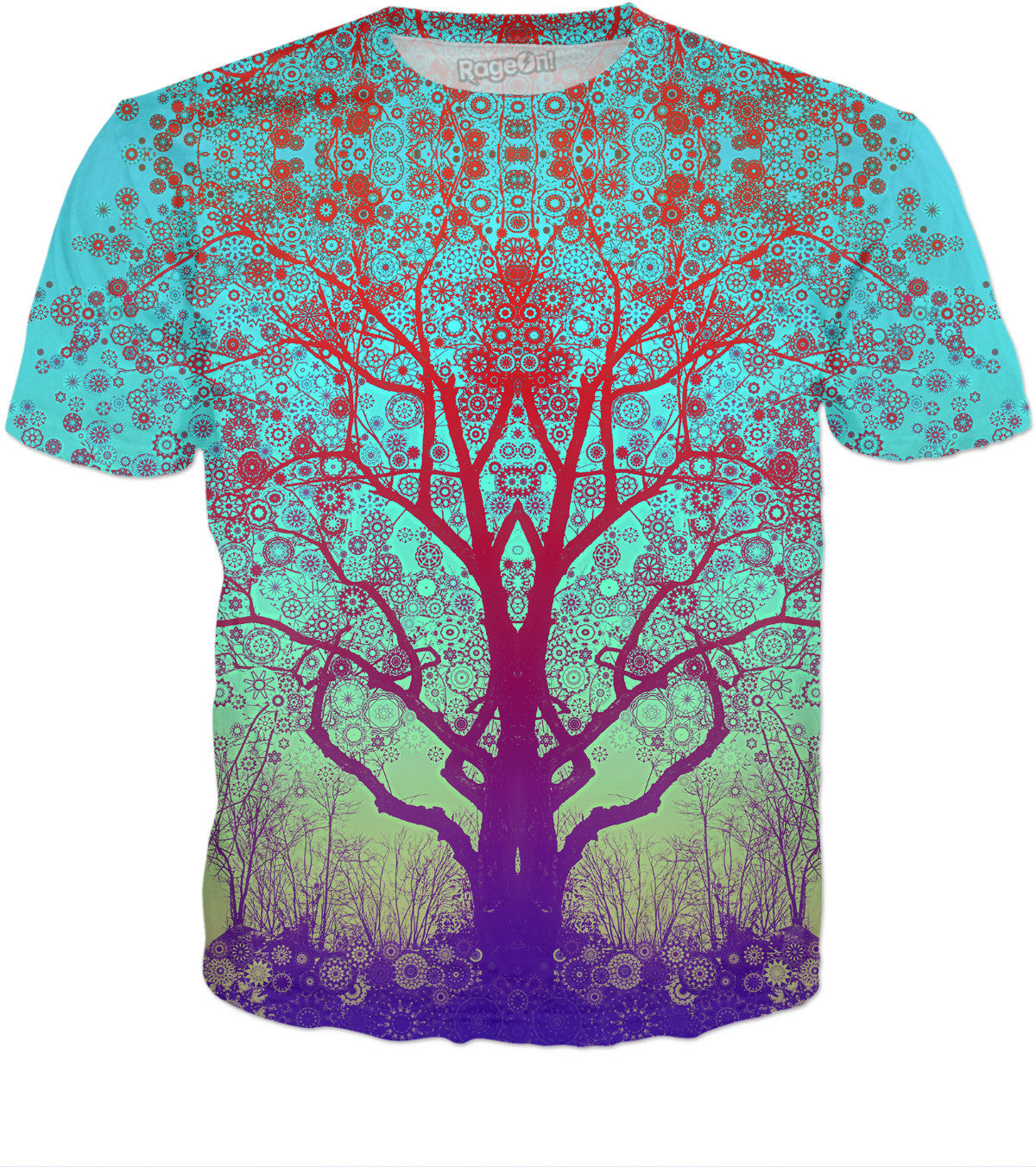 Red Star Trip Tree T-Shirt