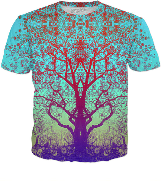 Red Star Trip Tree T-Shirt