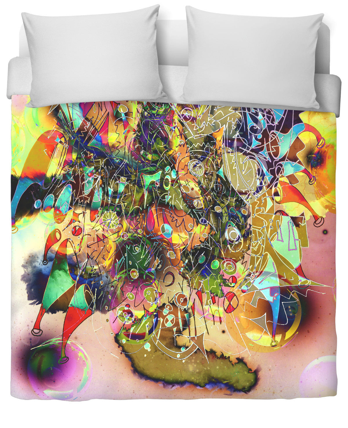 Face Melt Duvet Cover Set