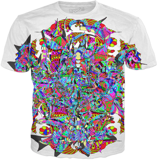 Neon Waffle Monster 12 T-Shirt
