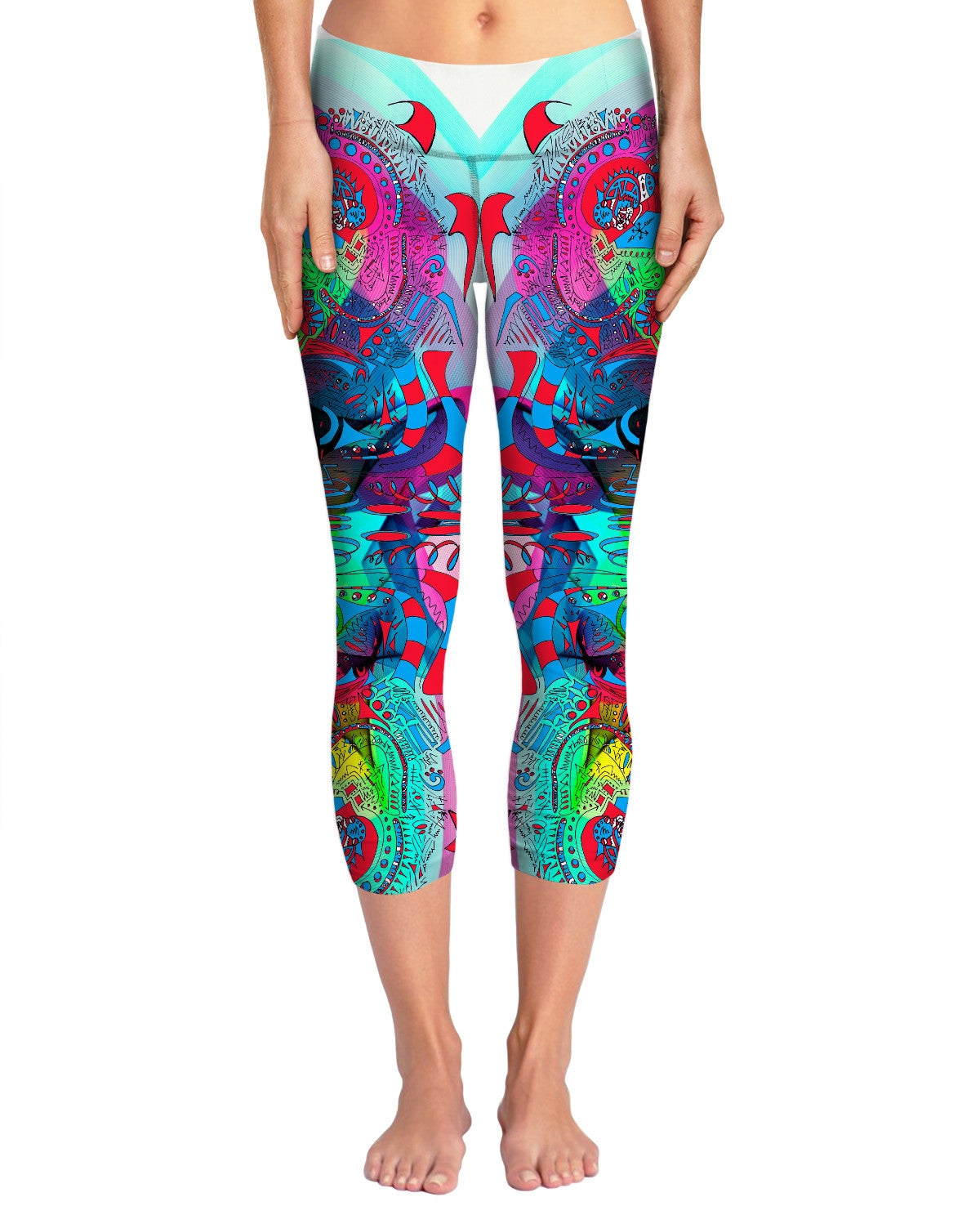 Hyperdimensional Butterfly 3 Yoga Pants