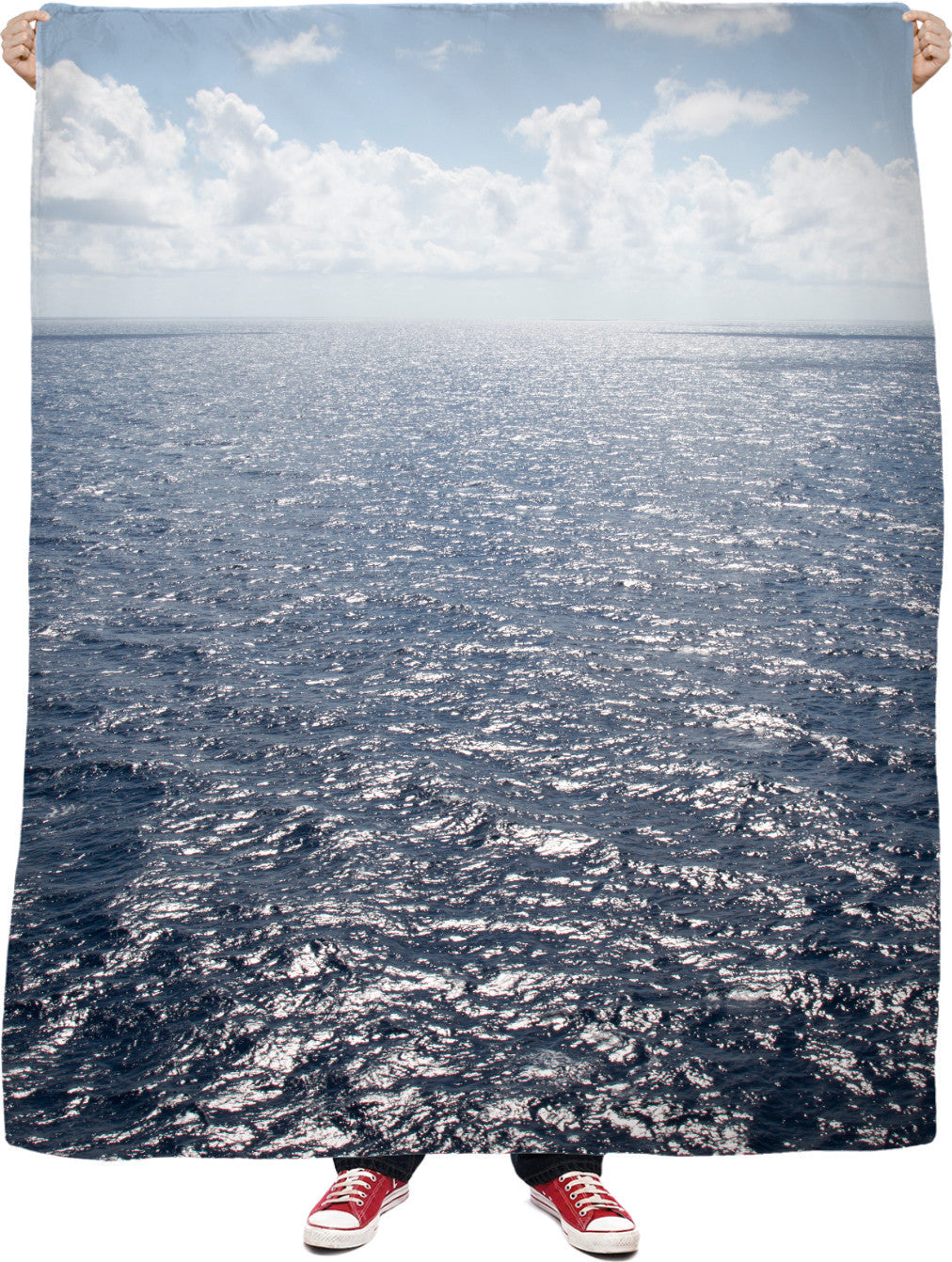 Caribbean Sea Fleece Blanket