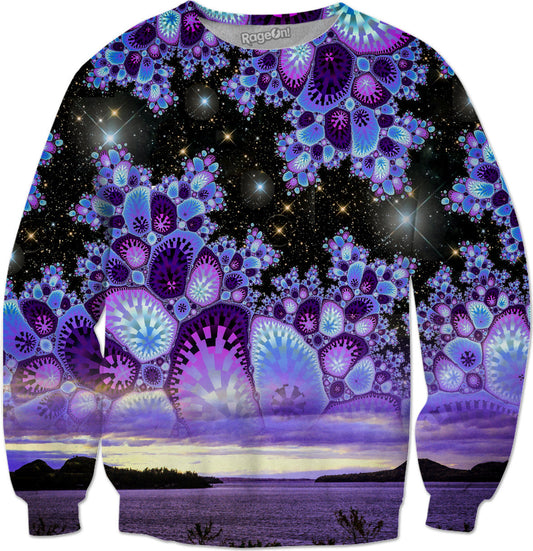 Purple Diamond Sky Sweatshirt