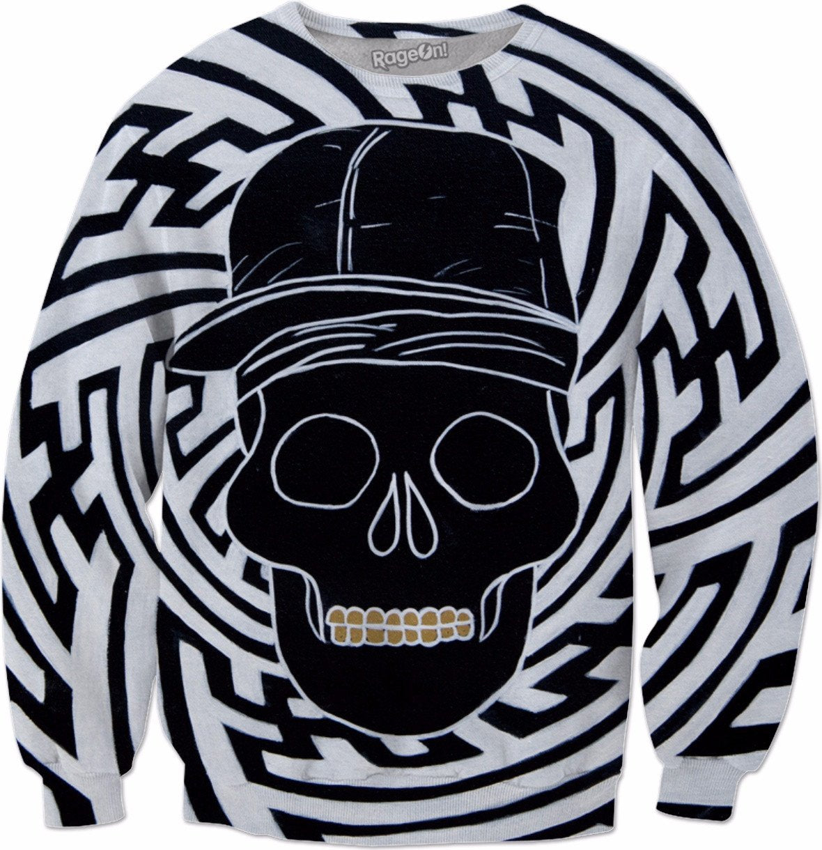 AGA Black To The Bone Sweatshirt