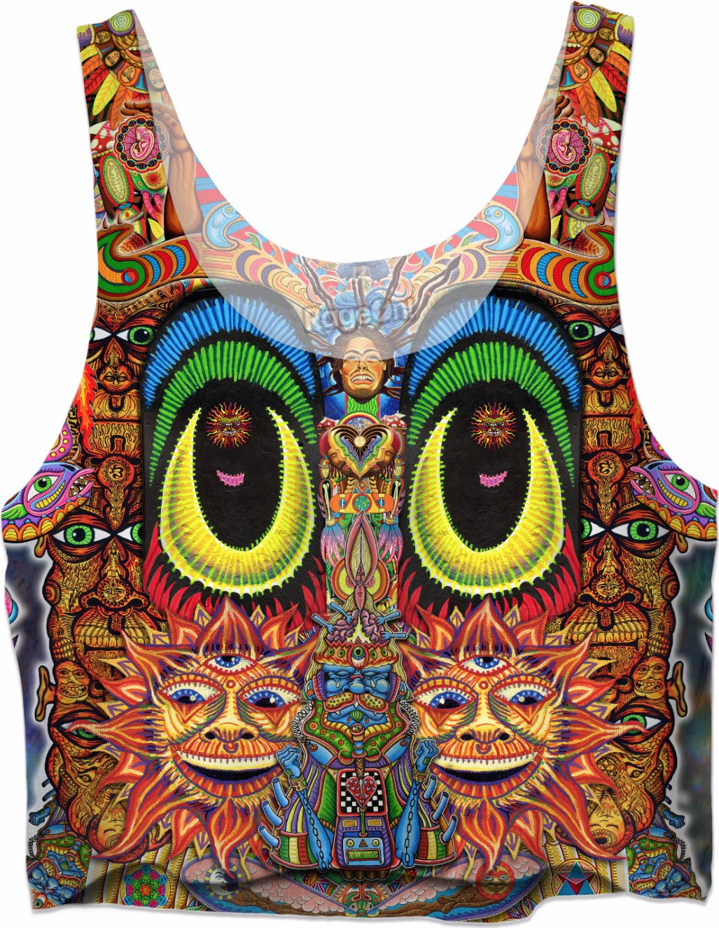 Saintart Crop Top